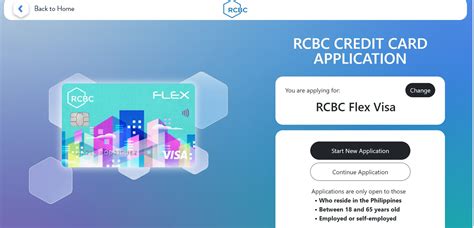 rcbc credit card application.